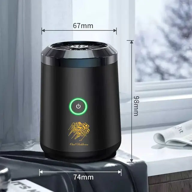 Electric USB Rechargeable Car Incense Burner Oud Bakhoor - Bakhoor Electric Burner - Incense Electric Burner